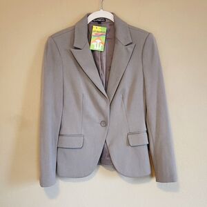 2 Express blazer taupe tan color